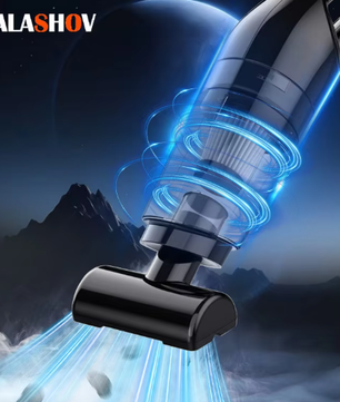 Mini Draagbare Draadloze Handstofzuiger – Krachtige Reiniging voor Auto en Huis, USB Oplaadbaar
