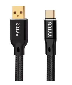 Hifi USB Audiokabel – OCC Verzilverde DAC Kabel Type A-B / C-B / C-C