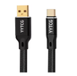 Hifi USB Audiokabel – OCC Verzilverde DAC Kabel Type A-B / C-B / C-C