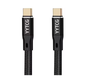Hifi USB Audiokabel – OCC Verzilverde DAC Kabel Type A-B / C-B / C-C