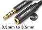3.5mm AUX Verlengkabel – Hifi Jack Audio Verlenging voor Koptelefoon en Auto