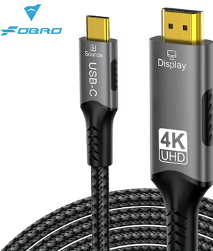 USB-C naar HDMI Kabel – 8K 60Hz / 4K 120Hz Adapter voor TV en Monitor