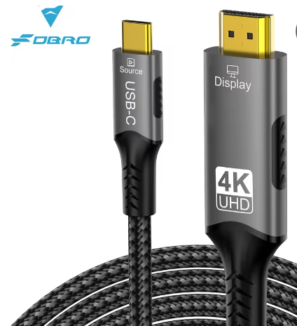 USB-C naar HDMI Kabel – 8K 60Hz / 4K 120Hz Adapter voor TV en Monitor