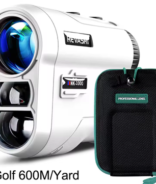 Golf Laser Afstandsmeter 600–1000m – Flag Lock, Hellingscompensatie en Scanmodus