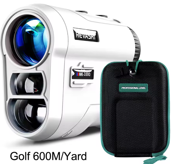 Golf Laser Afstandsmeter 600–1000m – Flag Lock, Hellingscompensatie en Scanmodus