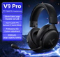 Draadloze Gaming Headset 7.1 Surround Tri-Mode met Microfoon