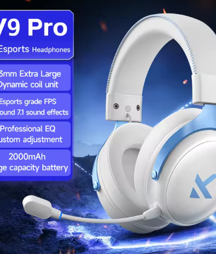 Draadloze Gaming Headset 7.1 Surround Tri-Mode met Microfoon