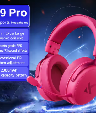 Draadloze Gaming Headset 7.1 Surround Tri-Mode met Microfoon