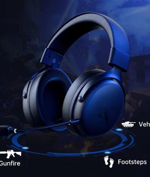 Draadloze Gaming Headset 7.1 Surround Tri-Mode met Microfoon