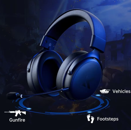 Draadloze Gaming Headset 7.1 Surround Tri-Mode met Microfoon