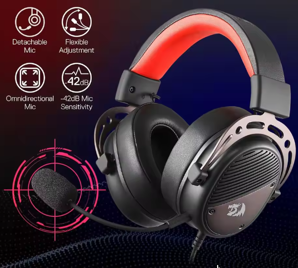 Gaming Headset USB 360° Surround met Microfoon en 53mm Drivers
