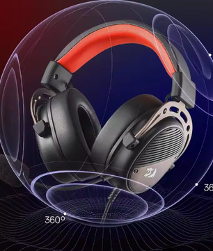 Gaming Headset USB 360° Surround met Microfoon en 53mm Drivers