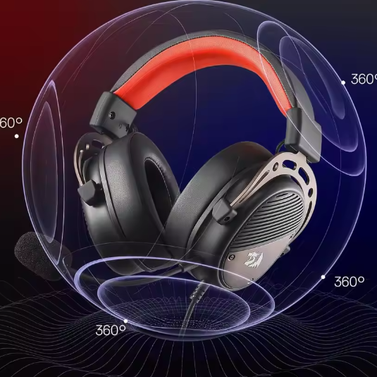 Gaming Headset USB 360° Surround met Microfoon en 53mm Drivers