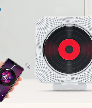 CD Speler Bluetooth 5.0 met FM USB Timer en Afstandsbediening