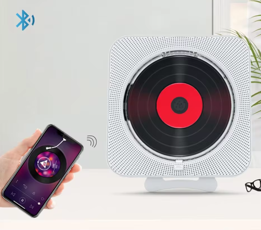 CD Speler Bluetooth 5.0 met FM USB Timer en Afstandsbediening