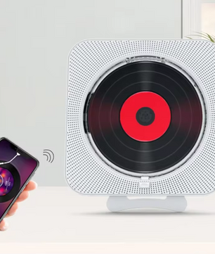 CD Speler Bluetooth 5.0 FM USB met Timer en Afstandsbediening