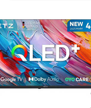 Smart TV HD QLED met Google TV – HDR10, Dolby Audio en Randloos Design