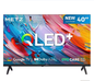 Smart TV HD QLED met Google TV – HDR10, Dolby Audio en Randloos Design