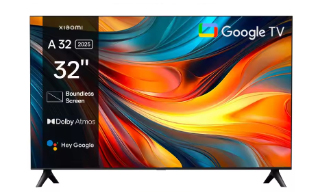 32 Inch Smart TV met Google TV – Compact Design, Dolby Audio en Kleurrijk LED Scherm