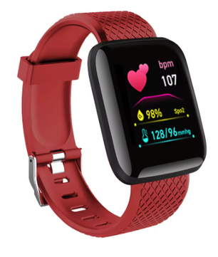 Smartwatch met Bluetooth en Fitness Tracker – Hartslagmeter, Slaapmonitor en Sportfuncties