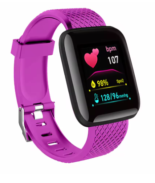 Smartwatch met Bluetooth – Fitness Tracker, Muziekbediening en Gezondheidsmonitor