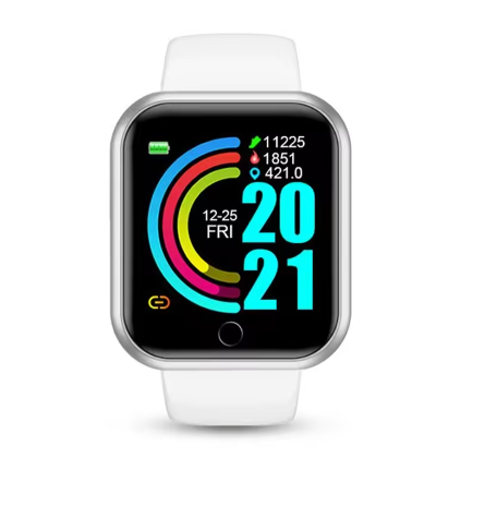 Smartwatch met Bluetooth – Fitness Tracker, Muziekbediening en Gezondheidsmonitor