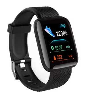 Smartwatch met Bluetooth – Fitness Tracker, Muziekbediening en Gezondheidsmonitor