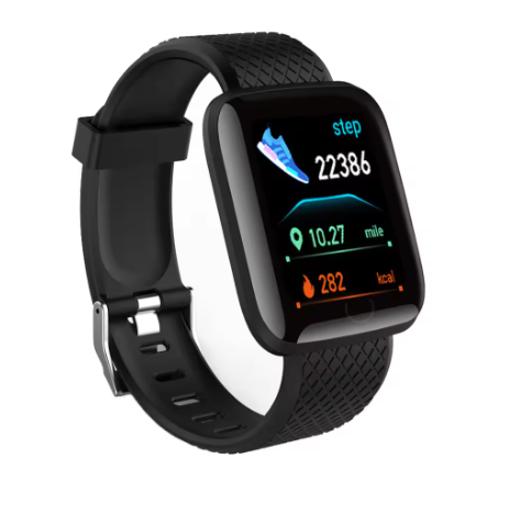Smartwatch met Bluetooth – Fitness Tracker, Muziekbediening en Gezondheidsmonitor