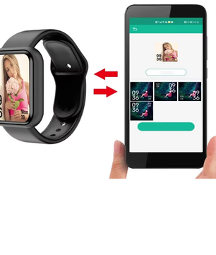 Smartwatch met Bluetooth – Fitness Tracker, Muziekbediening en Gezondheidsmonitor
