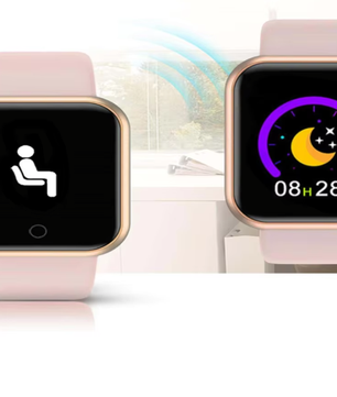 Smartwatch met Bluetooth – Fitness Tracker, Muziekbediening en Gezondheidsmonitor