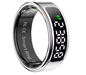Slimme Ring met Touch Display en Draadloos Opladen – Gezondheidsmonitor en Waterdicht