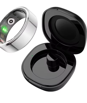 Slimme Ring met Oplaadetui – Gezondheidsmonitor, Lange Batterijduur en Waterdicht