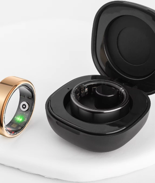 Slimme Ring met Oplaadetui – Gezondheidsmonitor, Lange Batterijduur en Waterdicht
