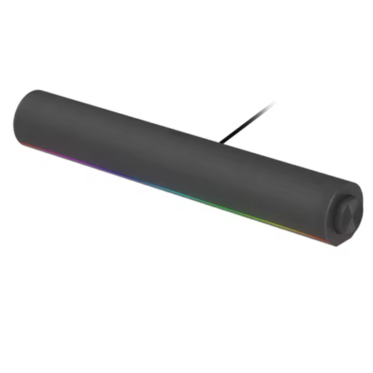 Computer Speakers met RGB Verlichting – Bluetooth 5.0 Stereo Geluid en Microfoon