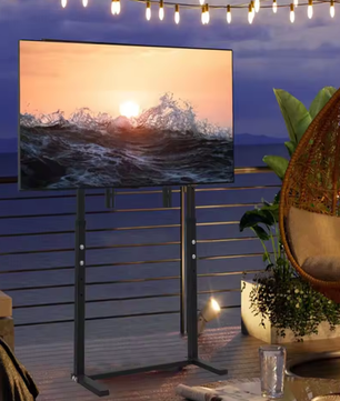 Hoge TV Vloerstandaard 32–65 inch – In Hoogte Verstelbare Vrijstaande TV Beugel