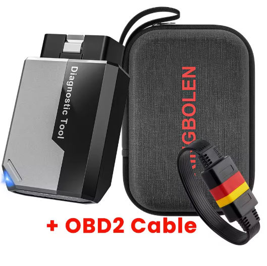 OBD2 Diagnosescanner met Bluetooth – Bidirectionele Test en Volledige Systeemanalyse voor iOS en Android