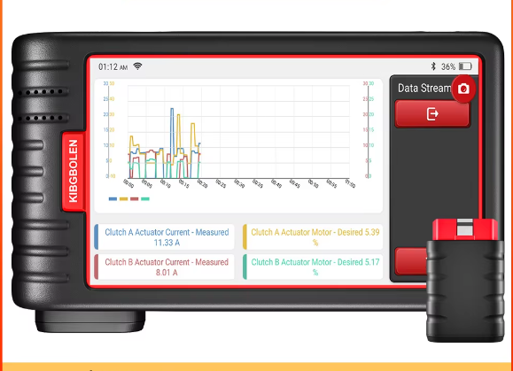 OBD2 Diagnosetool met Tablet – Volledige Systeemscanner met 28 Servicefuncties en CANFD Ondersteuning