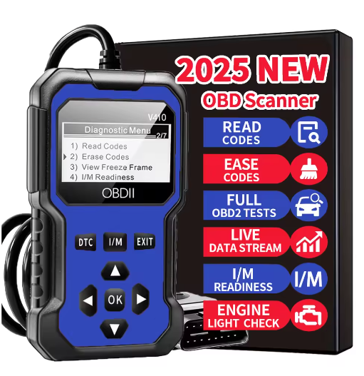 OBD2 Auto Diagnosescanner – Foutcode Lezer voor Alle Voertuigen vanaf 1996