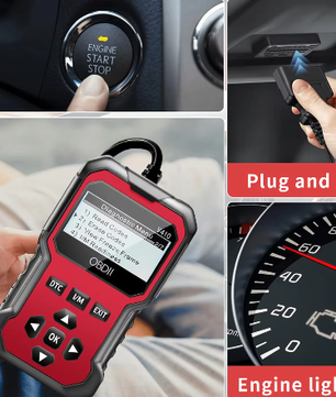 OBD2 Auto Diagnosescanner – Foutcode Lezer voor Alle Voertuigen vanaf 1996