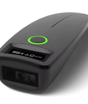 Mini Draadloze 2D Barcodescanner – Bluetooth QR en Barcode Reader met Opslagfunctie
