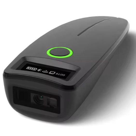 Mini Draadloze 2D Barcodescanner – Bluetooth QR en Barcode Reader met Opslagfunctie