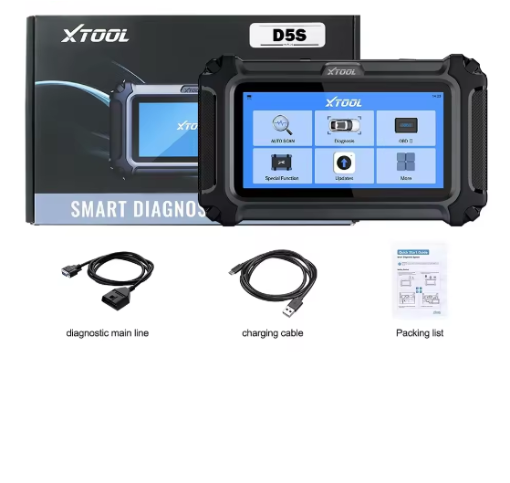 OBD2 Diagnosescanner met Tablet – Auto Diagnose Tool met 16 Resetfuncties en CANFD