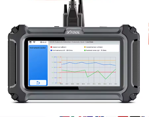 OBD2 Diagnosescanner met Tablet – Auto Diagnose Tool met 16 Resetfuncties en CANFD
