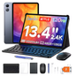 13,4 Inch 2-in-1 Tablet met Android 16 – 2.4K Scherm, 48GB RAM en 12000mAh Batterij