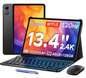 13,4 Inch 2-in-1 Tablet met Android 16 – 2.4K Scherm, 48GB RAM en 12000mAh Batterij