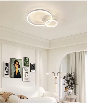 Moderne Ronde LED Plafondlamp – 42W Acryl & Aluminium