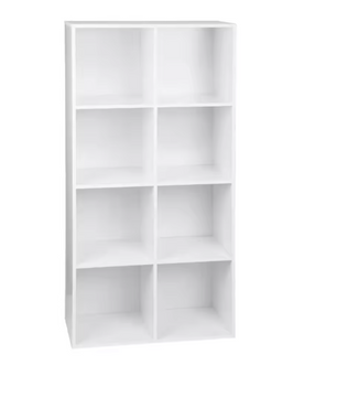 Boekenkast met 8 Kubussen – Vrijstaande Opbergkast & Organizer, Modern en Praktisch