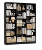 Boekenkast met 17 Vakken – Hoge Opbergkast & Organizer 188 cm
