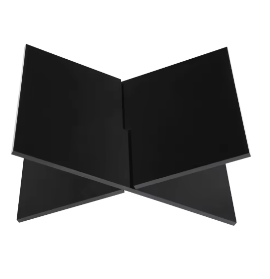 Acryl Boekenstandaard – X-Vormige Leesplank & Organizer