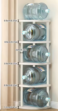 5/6-Laags Hoekrek – Opbergrek & Plantenstandaard voor Woonkamer, Keuken en Slaapkamer